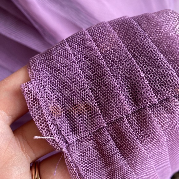 Tully and Chantilly Amethyst Bridesmaids dress - Picture 11 of 12